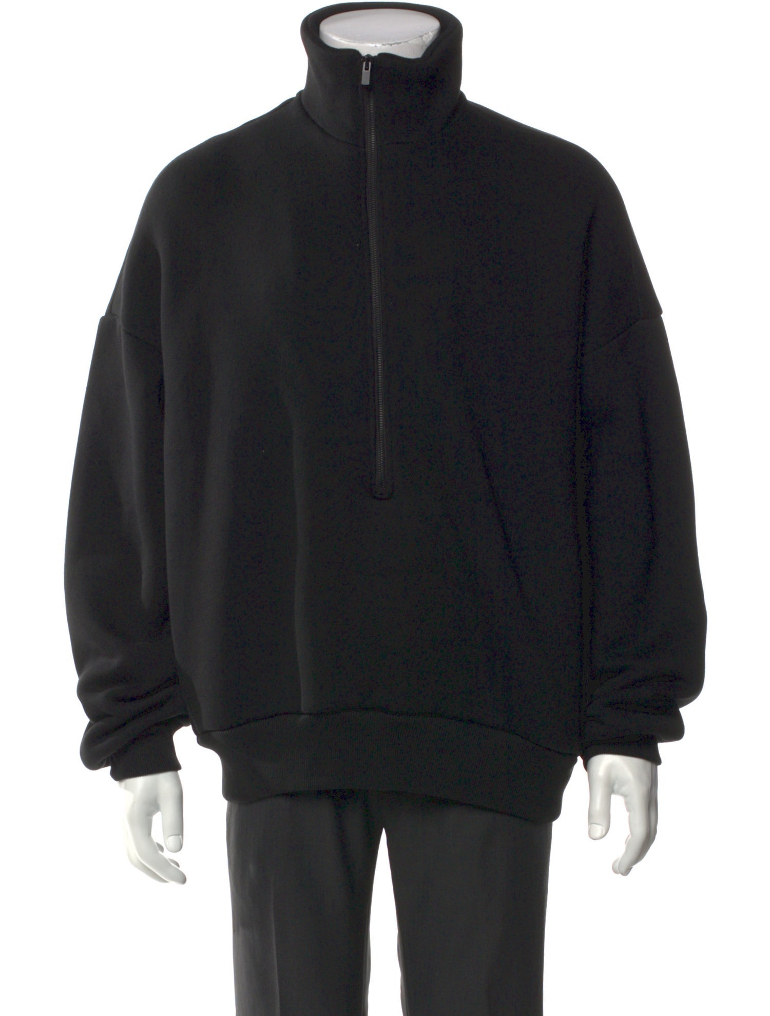 Fear Of God Mock Neck Long Sleeve Sweatshirt