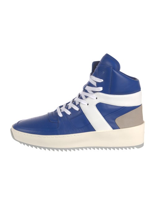 Fear Of God Leather Colorblock Pattern Sneakers