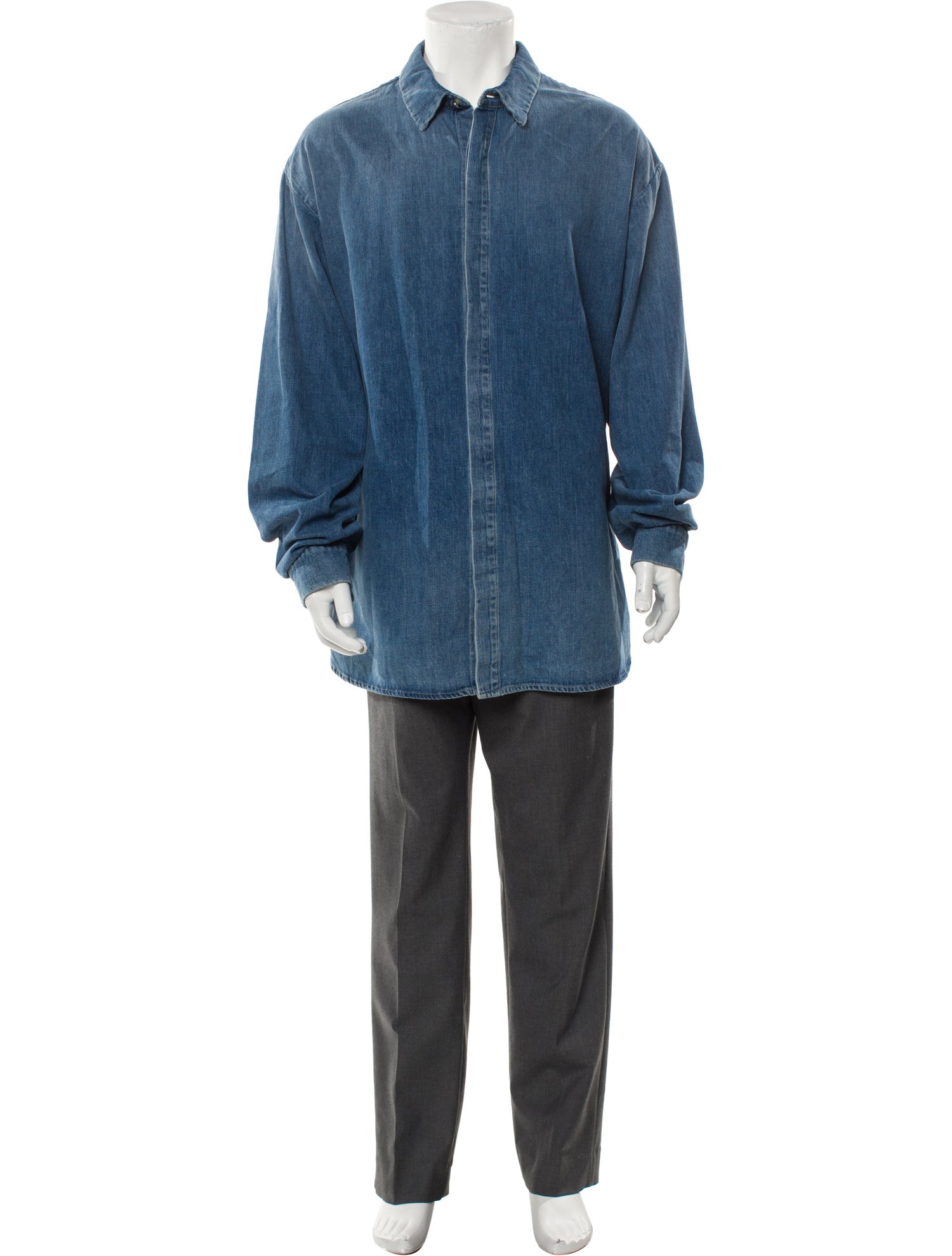 Fear Of God Long Sleeve Denim Shirt