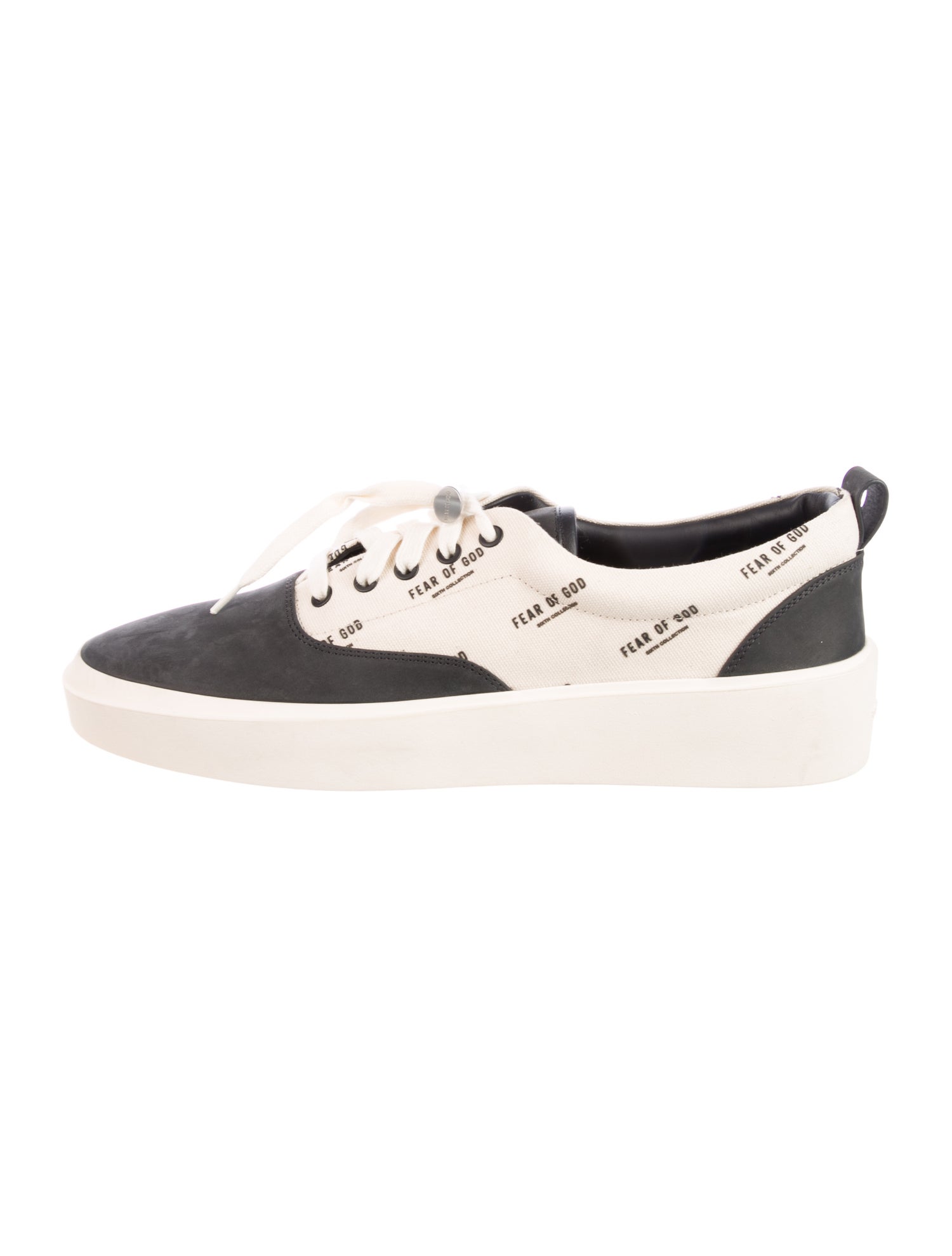 Fear Of God Canvas Printed Sneakers
