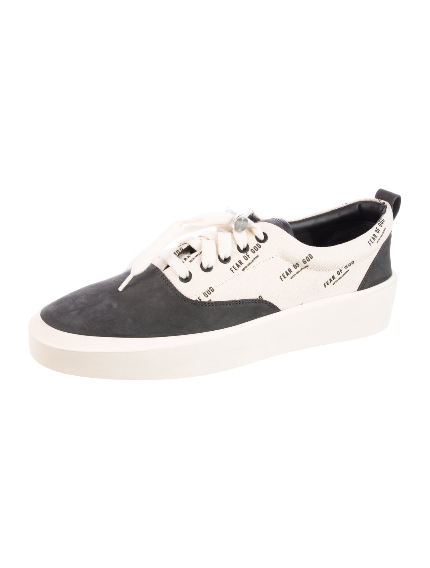 Fear Of God Canvas Printed Sneakers