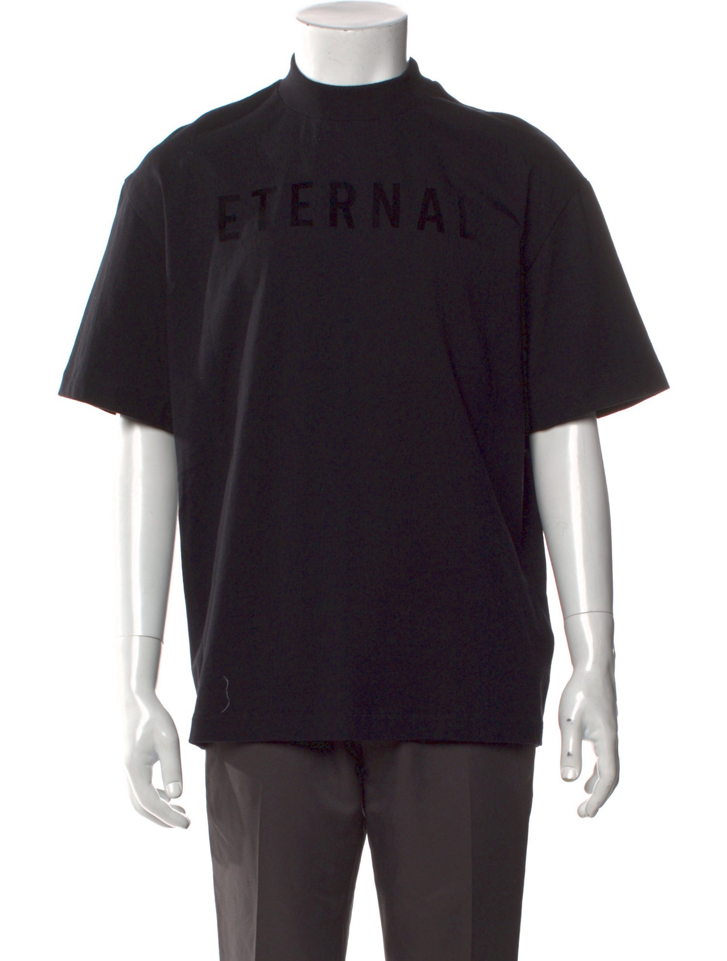 Fear Of God 2023 'Eternal' Logo Flocked Jersey T-Shirt w/ Tags