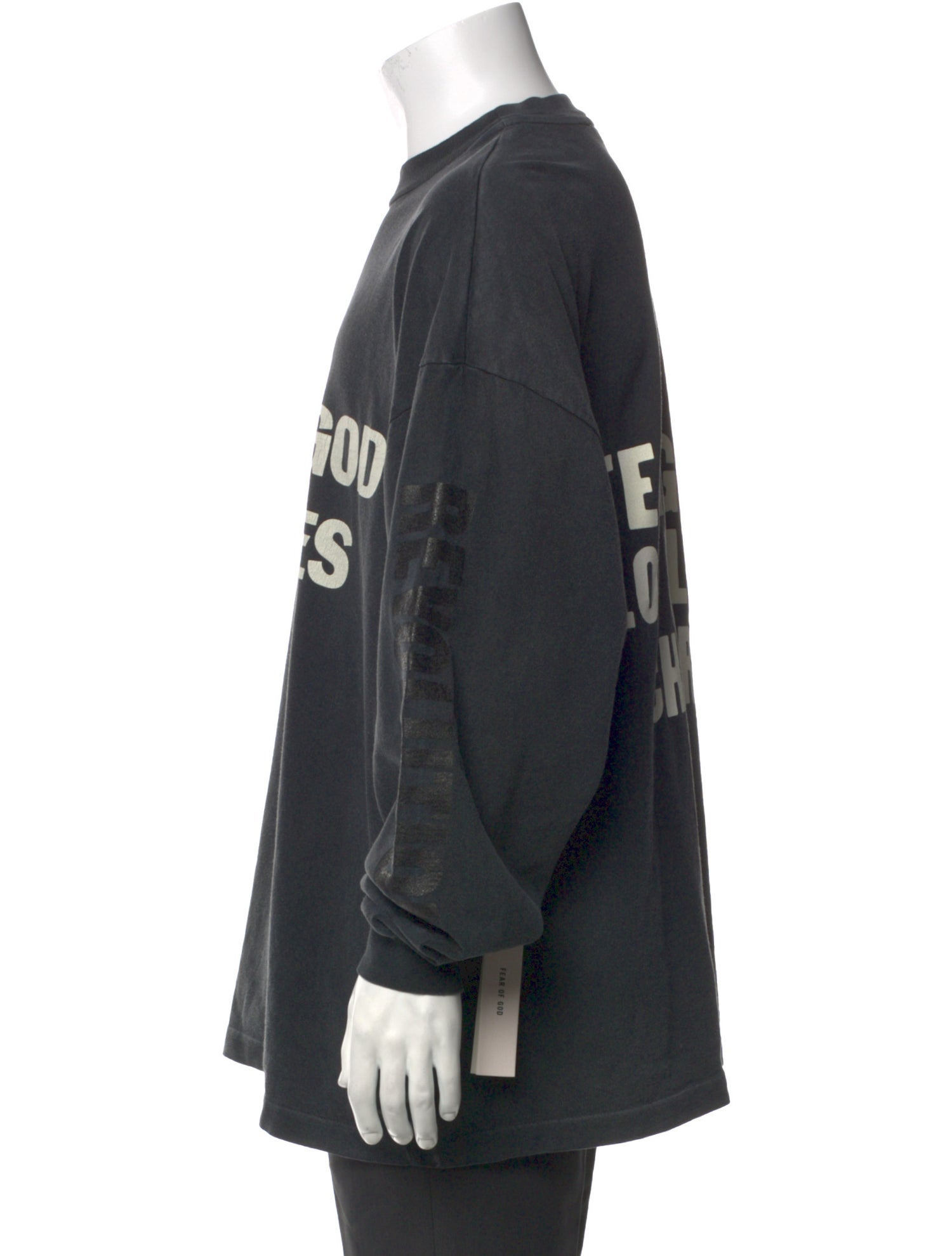 Fear Of God Graphic Print Crew Neck T-Shirt w/ Tags