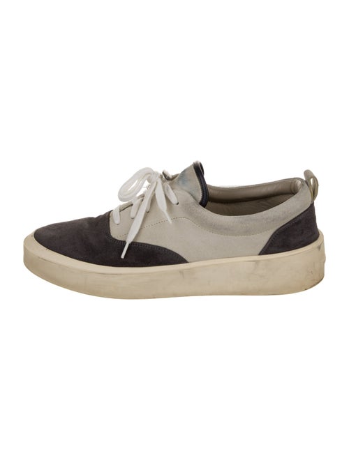 Fear Of God Suede Colorblock Pattern Sneakers