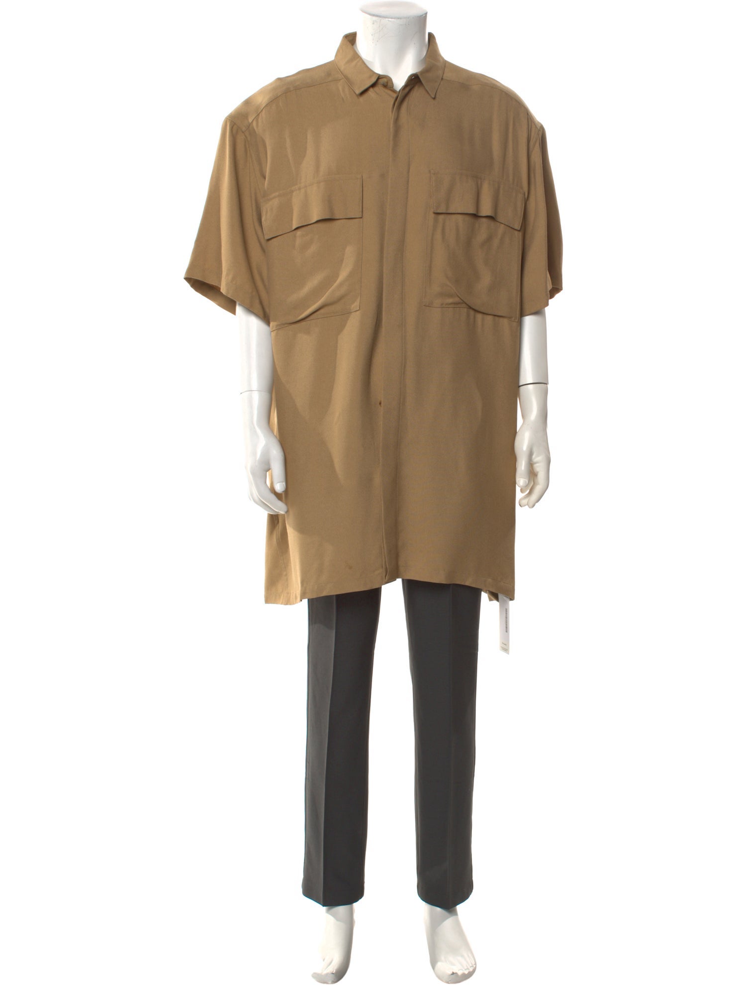 Fear Of God Crepe Short Sleeve Shirt