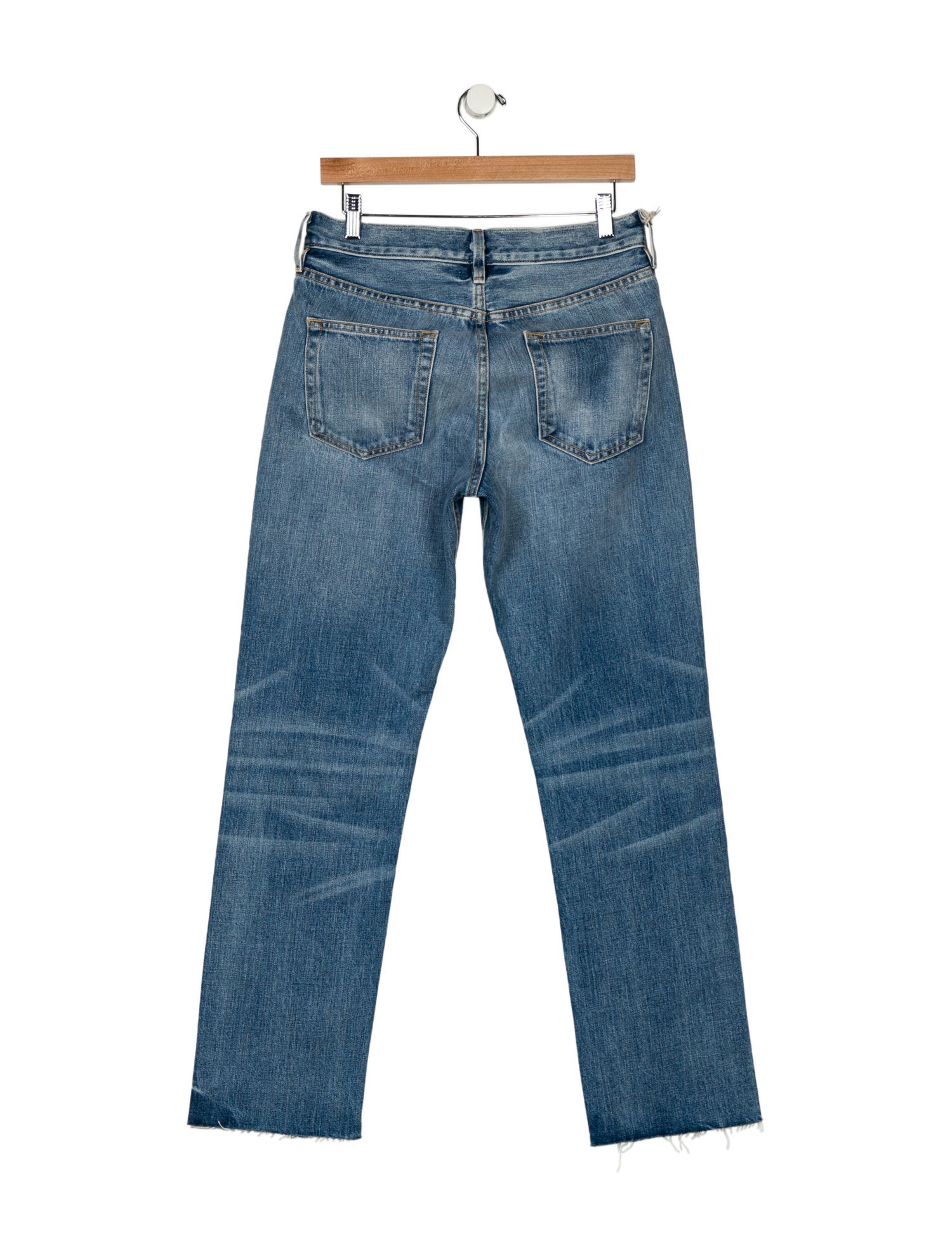 Fear Of God High-Rise Straight Leg Jeans w/ Tags