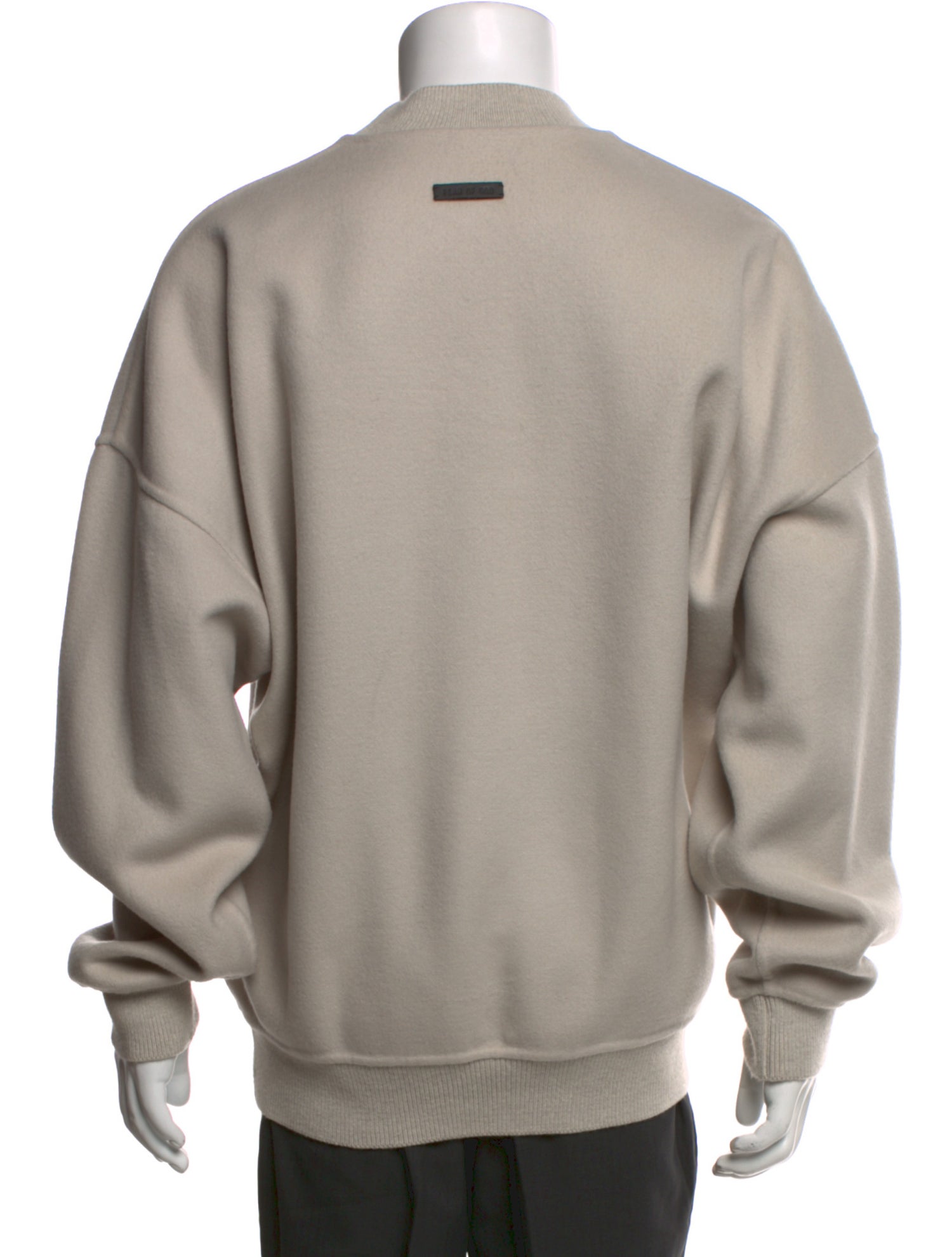 Fear Of God Virgin Wool Mock Neck Sweatshirt