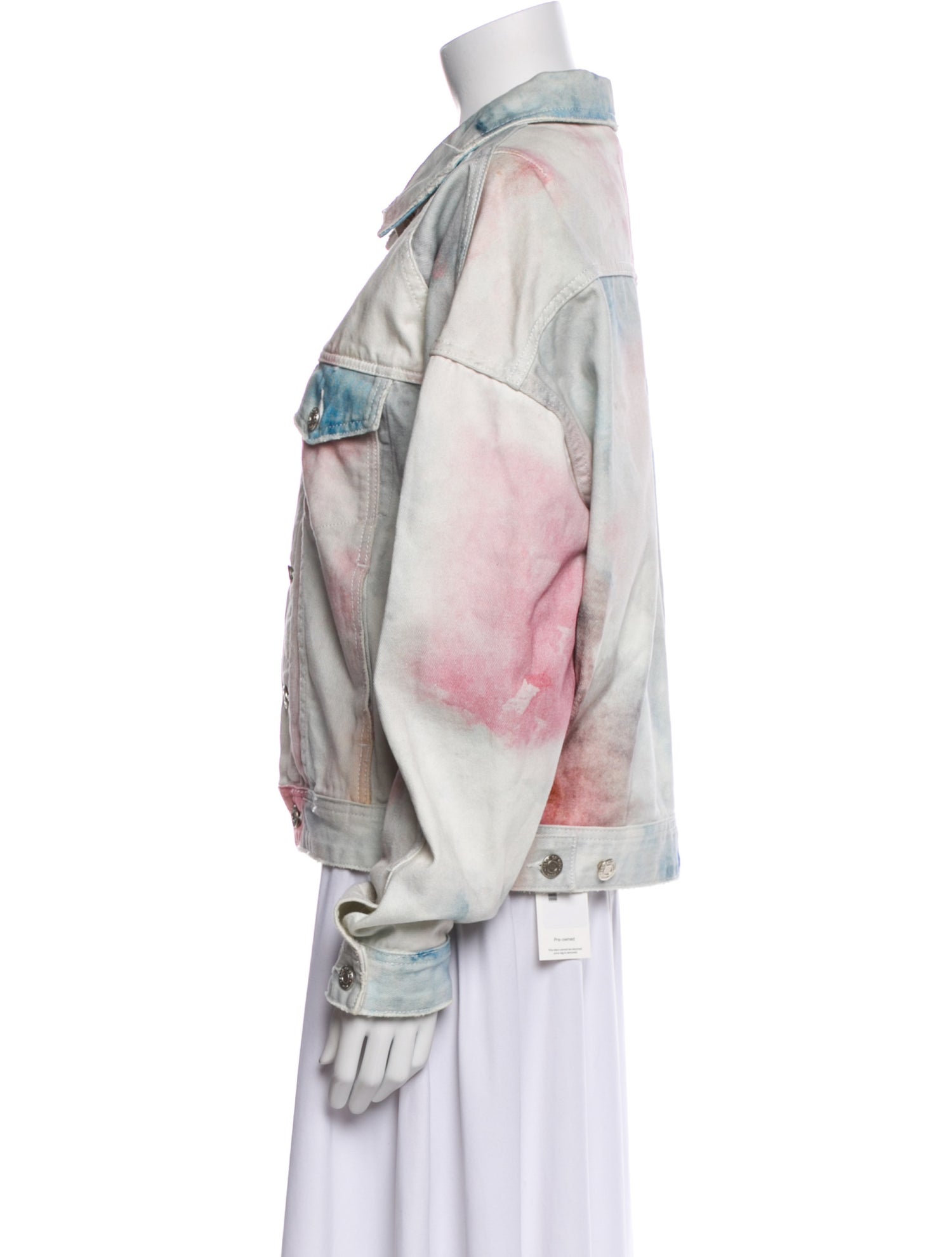 Fear Of God Tie-Dye Print Denim Jacket
