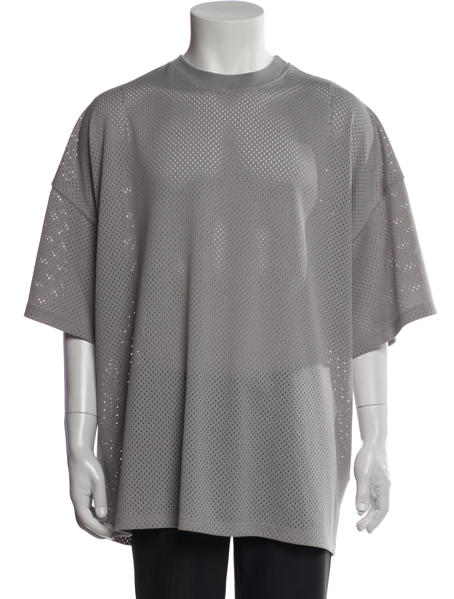 Fear Of God Fifth Collection Mesh Jersey Crew Neck T-Shirt