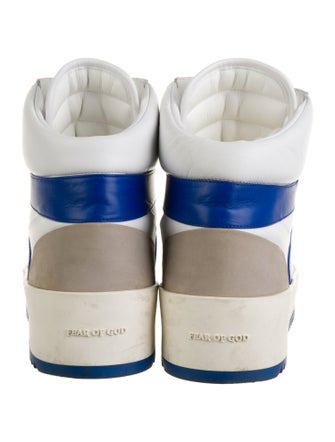 Fear Of God Leather Printed Sneakers