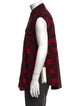 FOG Fear Of God Plaid Print Sleeveless Shirt