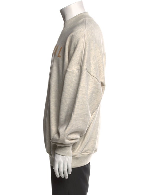 Fear Of God Graphic Print Mock Neck Sweatshirt
