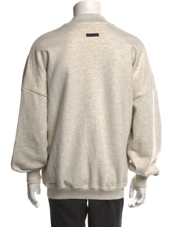 Fear Of God Graphic Print Mock Neck Sweatshirt