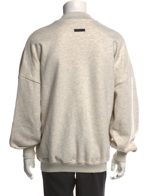 Fear Of God Graphic Print Mock Neck Sweatshirt