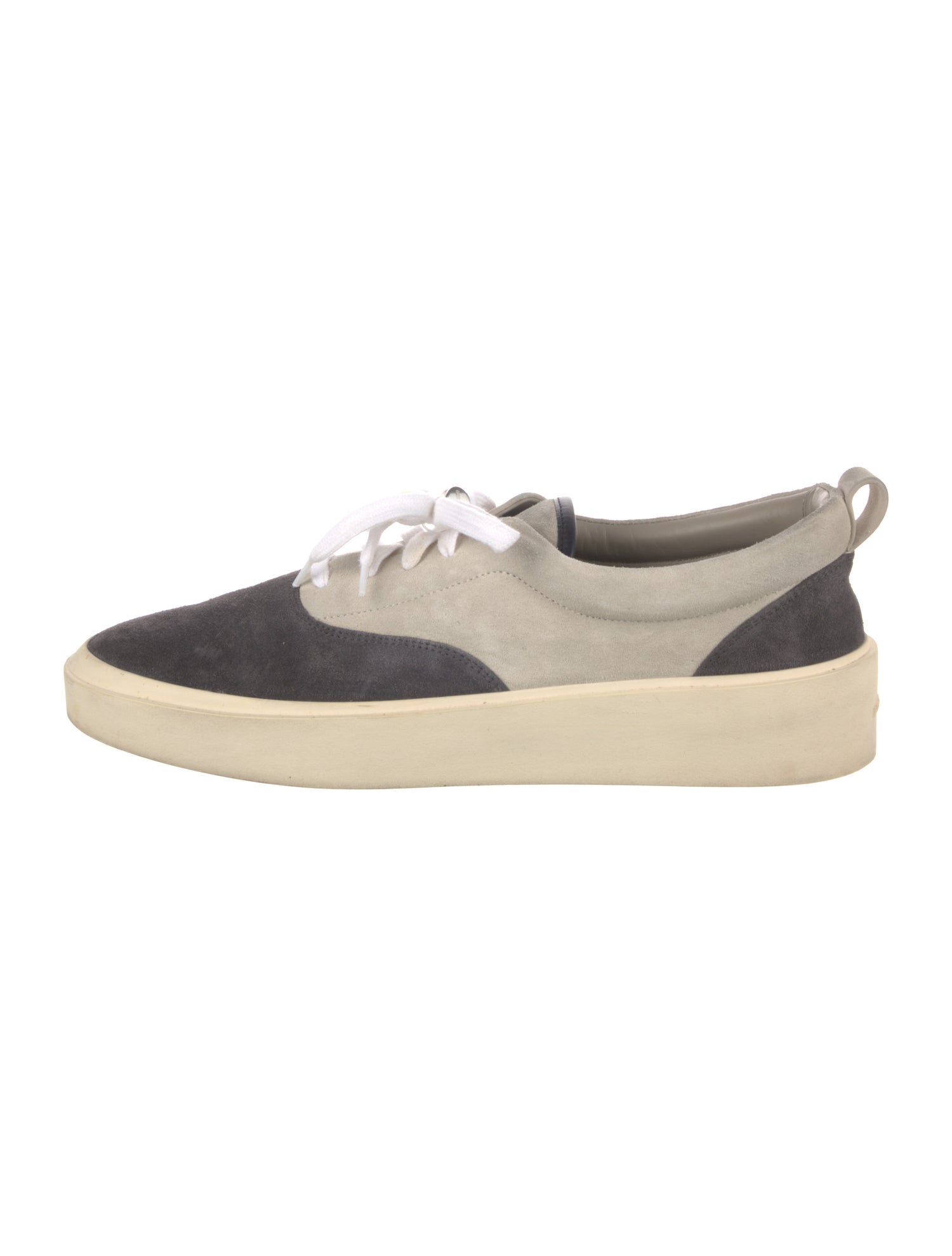 Fear Of God Suede Colorblock Pattern Sneakers