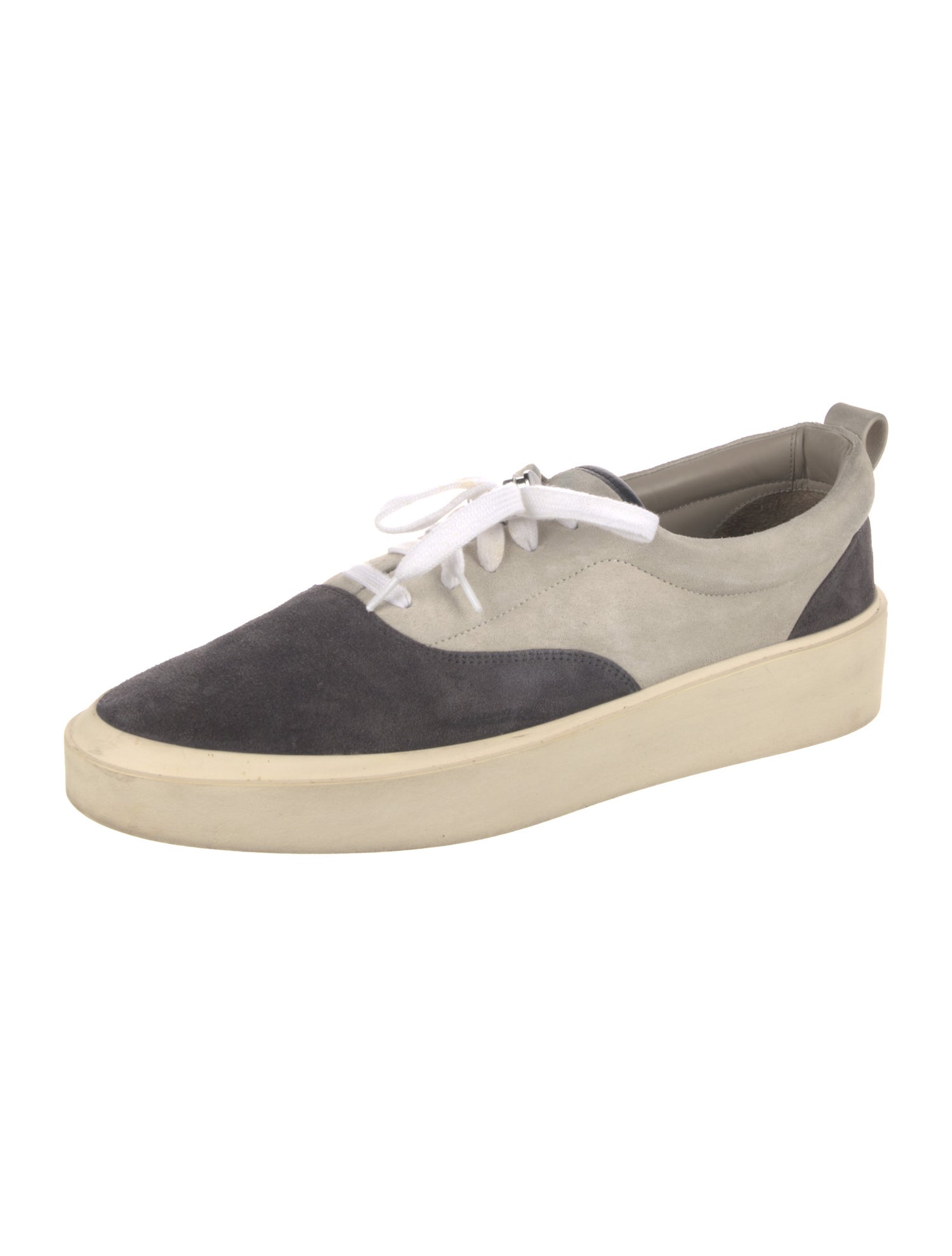 Fear Of God Suede Colorblock Pattern Sneakers