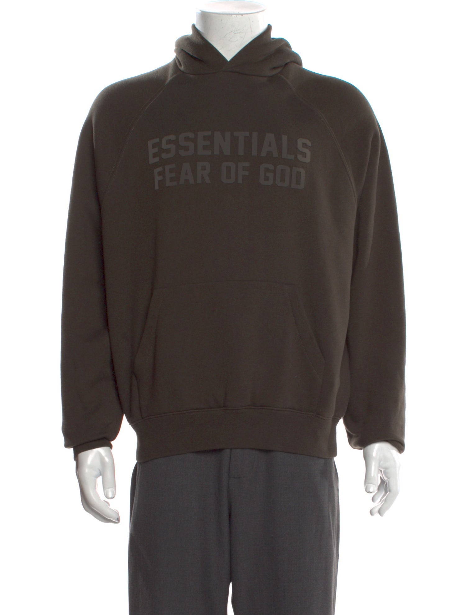 Essentials - Fear of God Graphic Print Crew Neck Hoodie