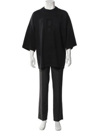 Fear Of God Scoop Neck Three-Quarter Sleeve T-Shirt