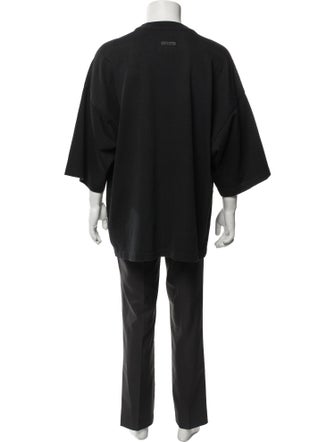 Fear Of God Scoop Neck Three-Quarter Sleeve T-Shirt