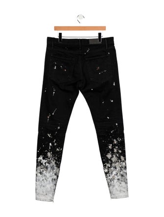 Fear Of God Fifth Collection 'Paint Splatter' Skinny Jeans