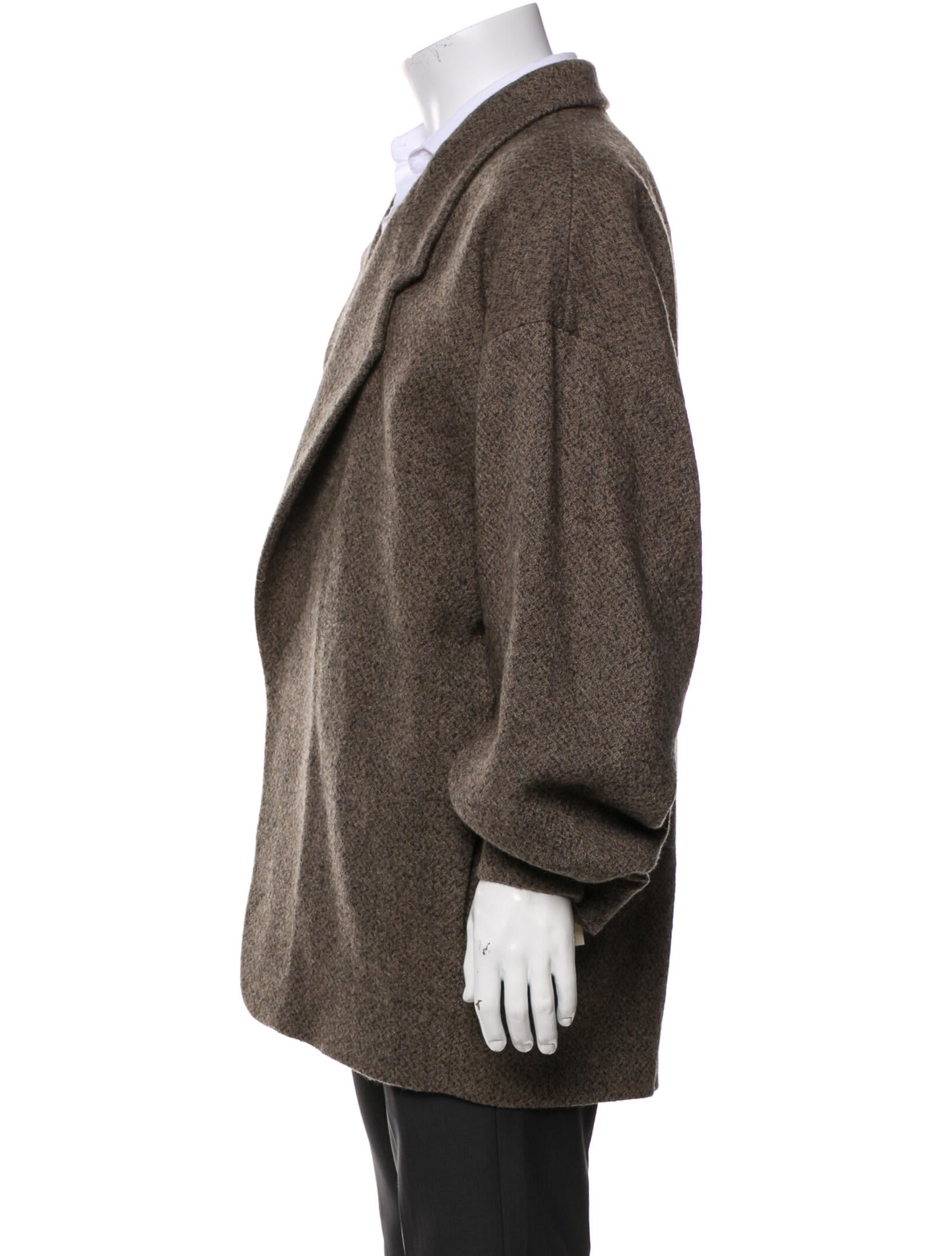 Fear Of God X Eternal Tweed Pattern Peacoat w/ Tags