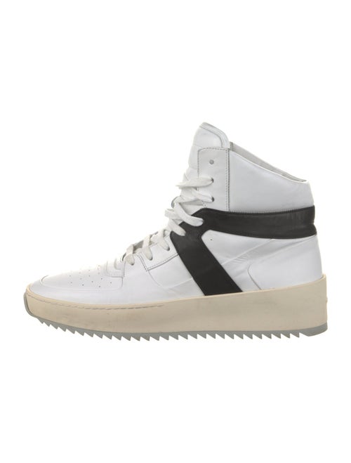 Fear Of God Leather Colorblock Pattern Sneakers