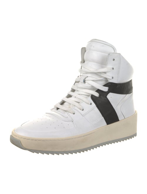 Fear Of God Leather Colorblock Pattern Sneakers