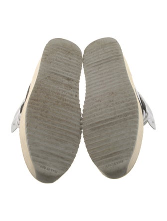 Fear Of God Leather Colorblock Pattern Sneakers