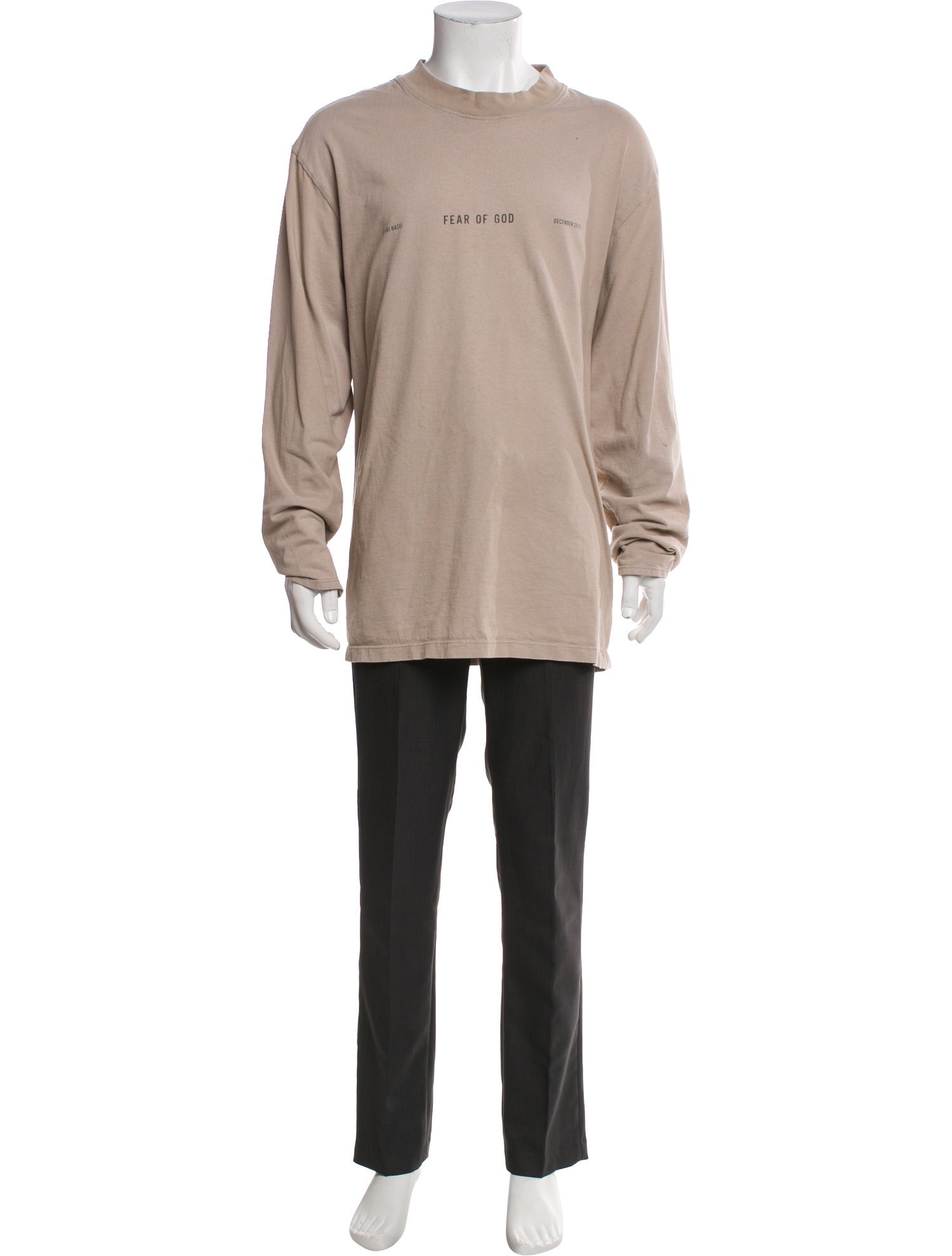 Fear Of God X Sixth Collection Graphic Print Henley