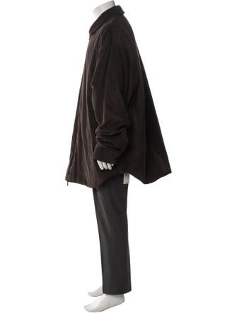 Essentials - Fear of God 2023 Corduroy Shirt Zip Parka