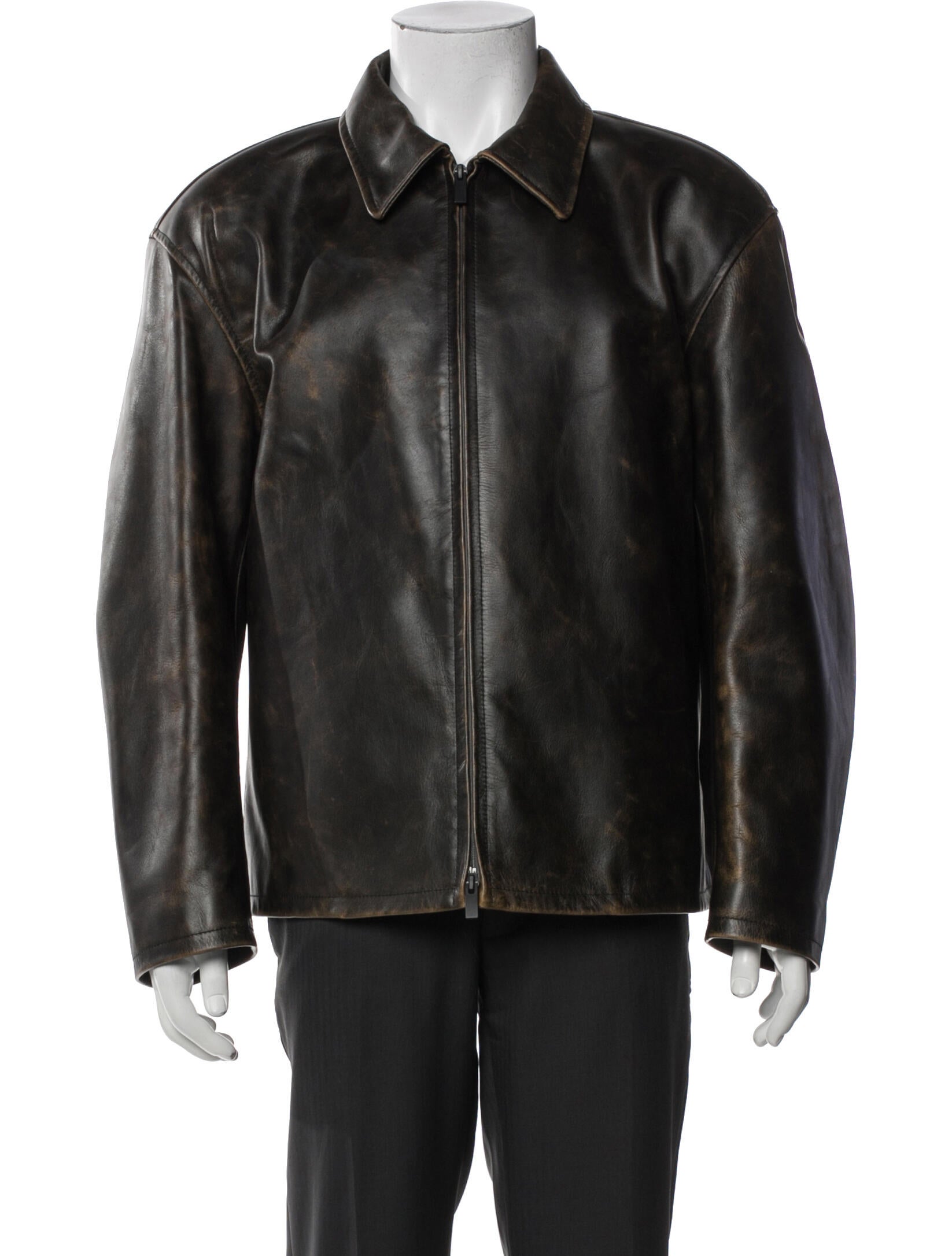 Fear Of God Leather Moto Jacket