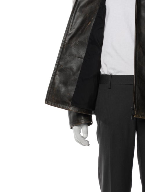 Fear Of God Leather Moto Jacket