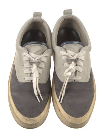 Fear Of God Suede Colorblock Pattern Sneakers