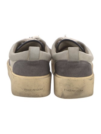 Fear Of God Suede Colorblock Pattern Sneakers