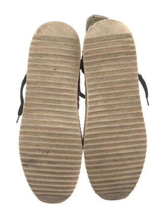 Fear Of God Canvas Colorblock Pattern Sneakers