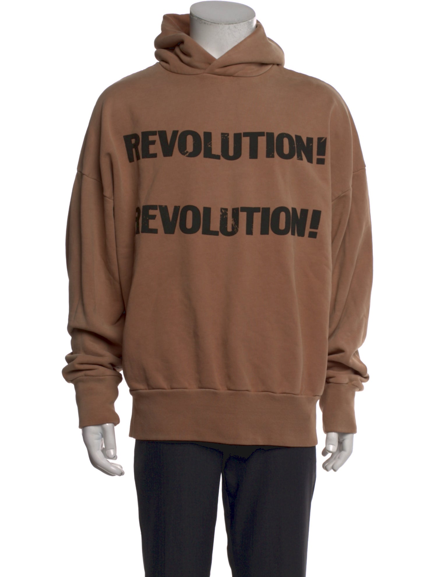 Fear Of God Graphic Print Mock Neck Hoodie w/ Tags