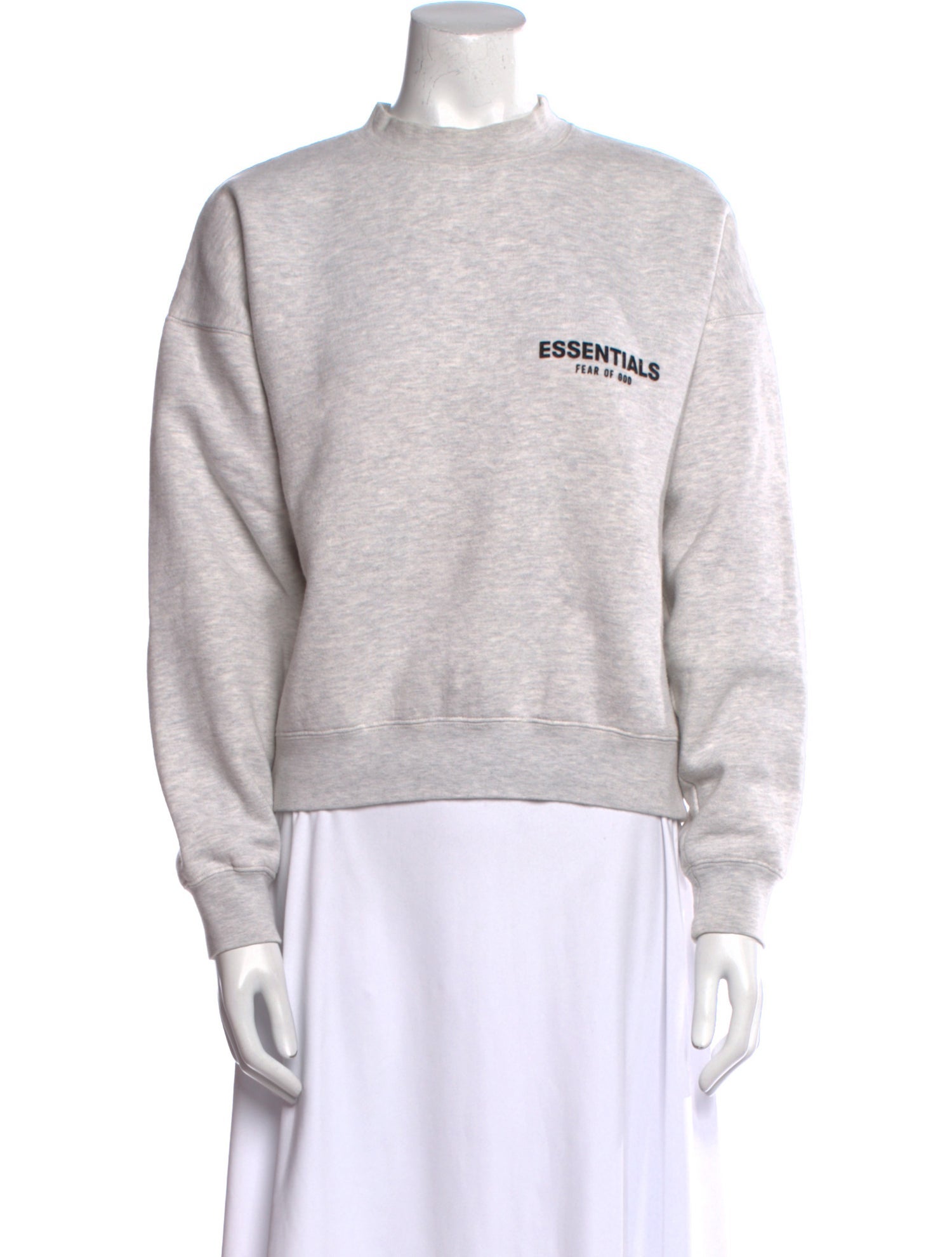 Fear Of God Mock Neck Long Sleeve Sweatshirt