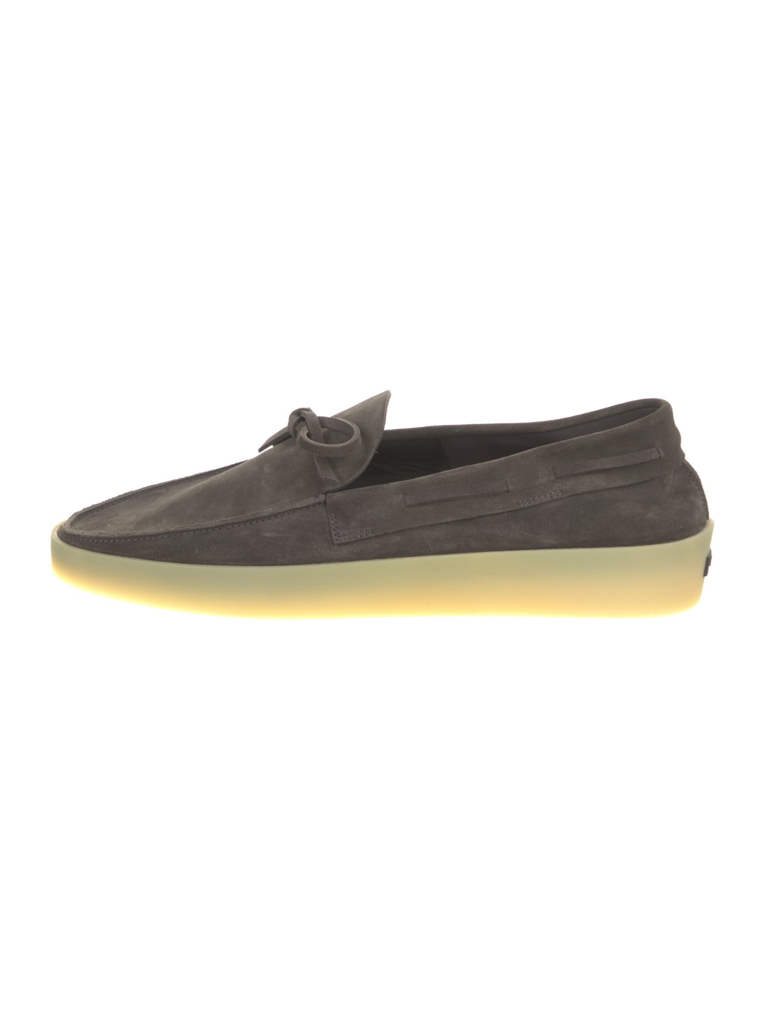 Fear Of God Suede Bow Accents Boat Shoes