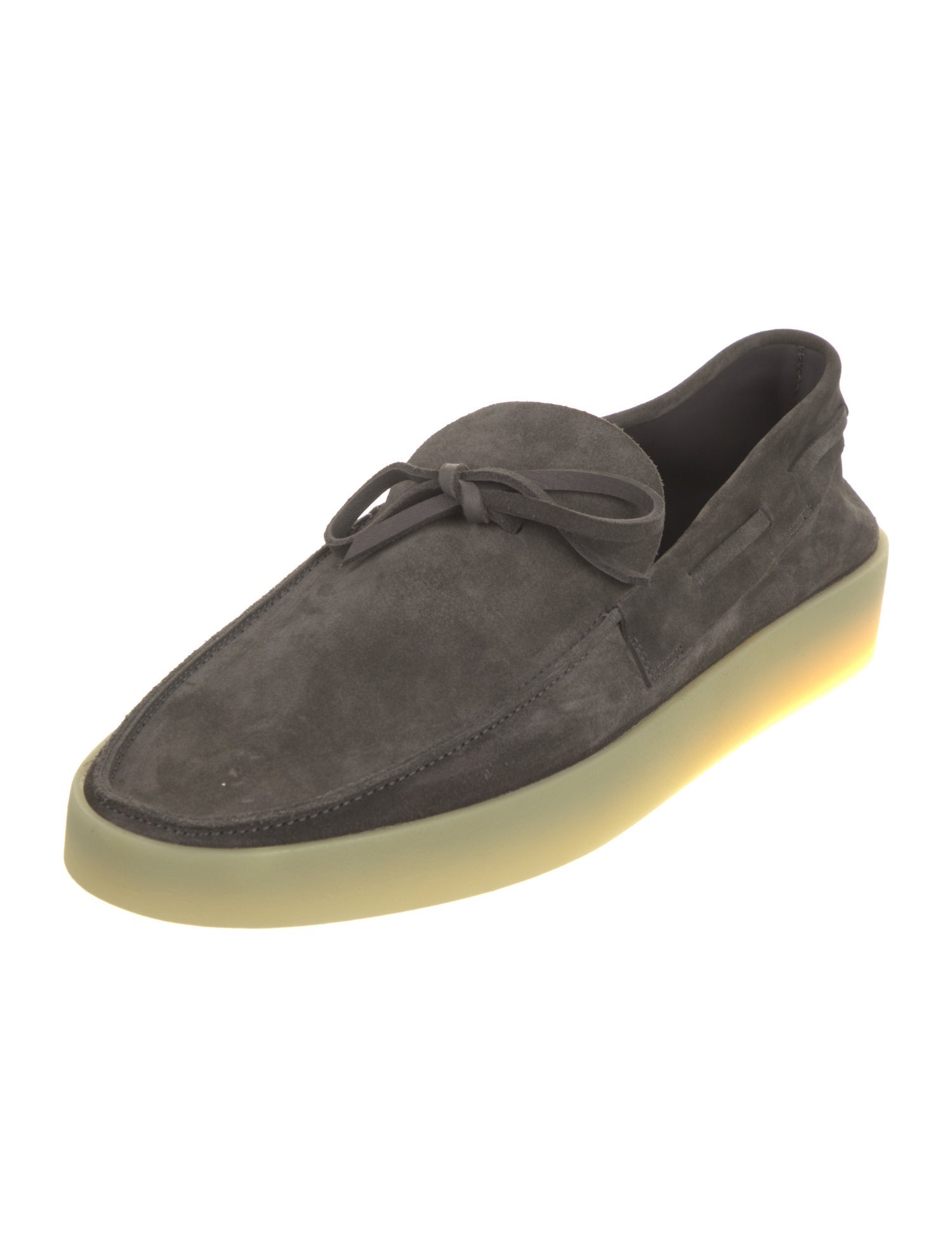 Fear Of God Suede Bow Accents Boat Shoes