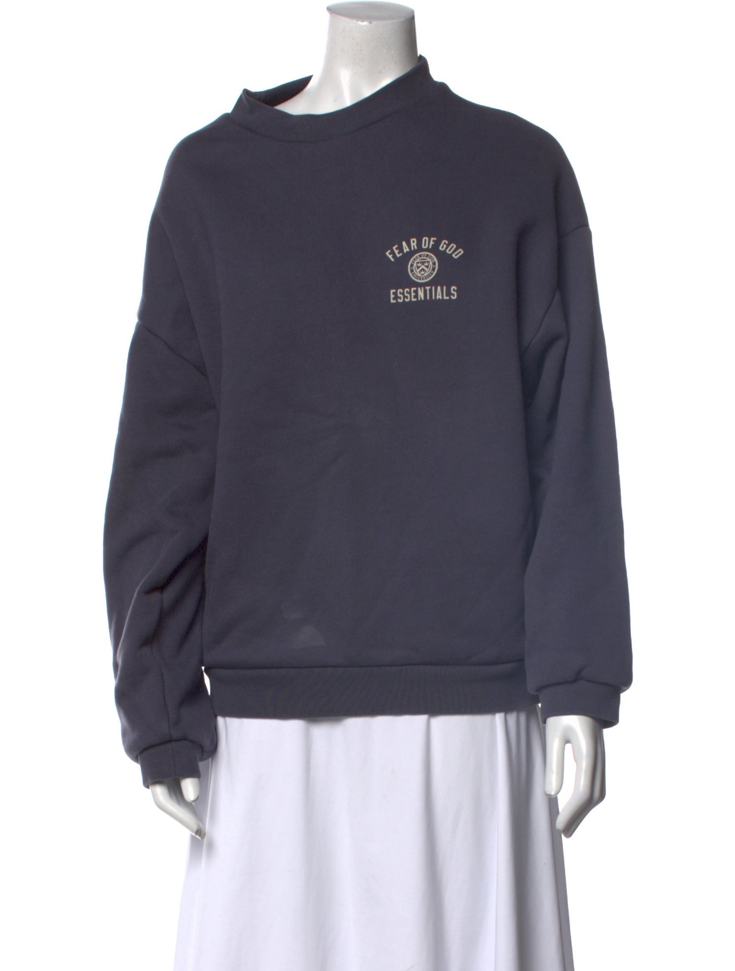 Essentials - Fear of God Graphic Print Crew Neck Sweatshirt