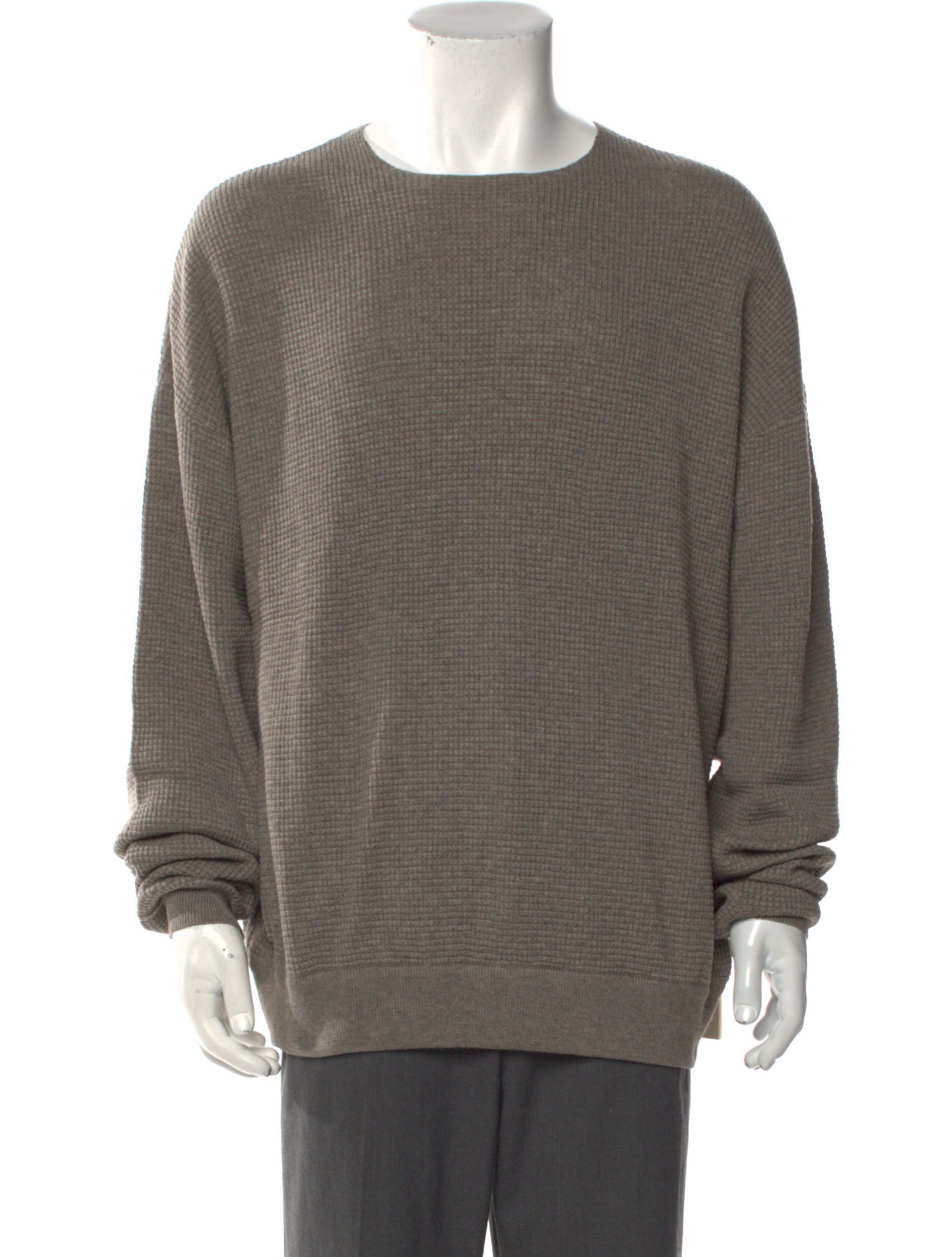 Essentials - Fear of God Waffle Crew Neck Pullover w/ Tags