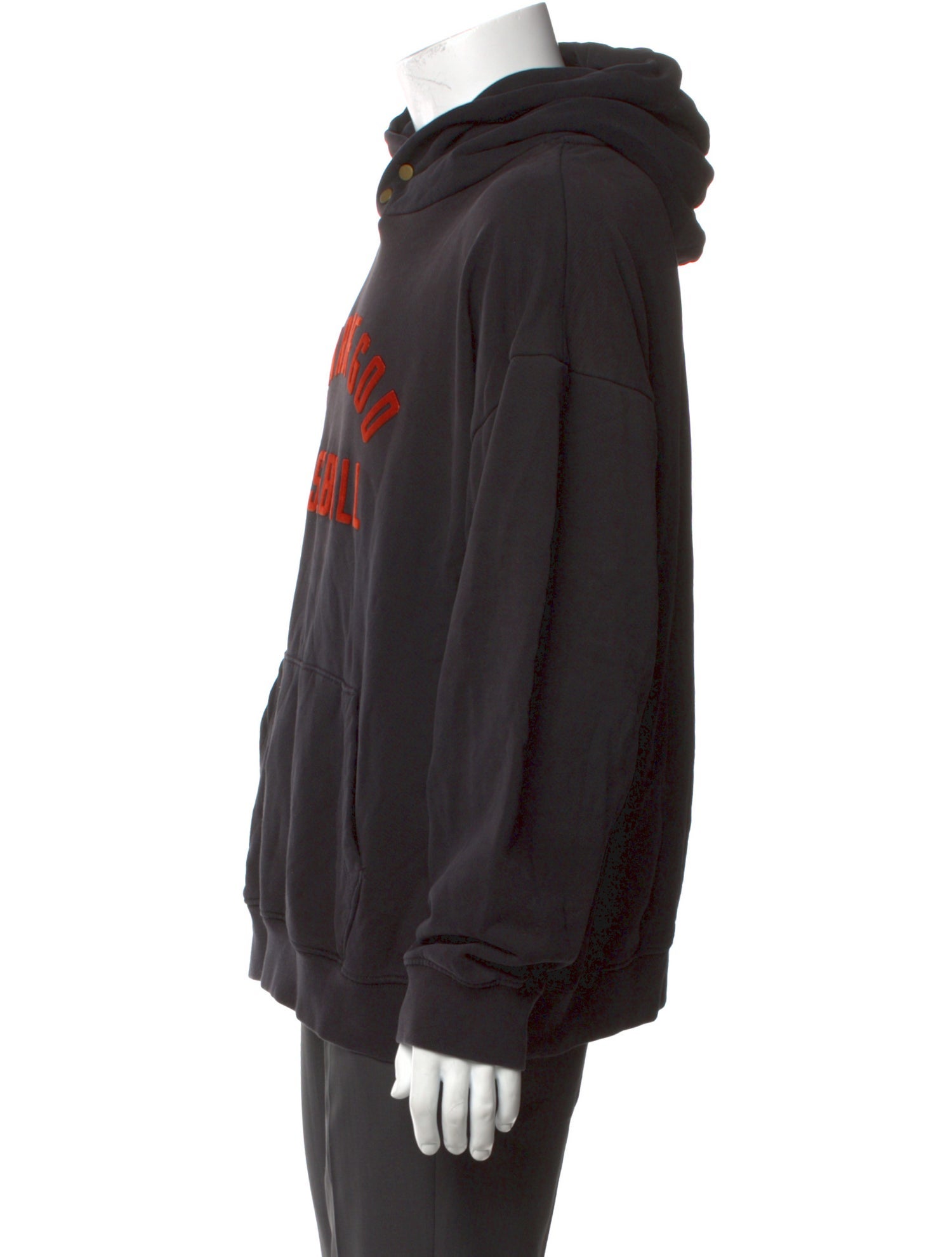 Fear Of God Seventh Collection Baseball Graphic Print Hoodie