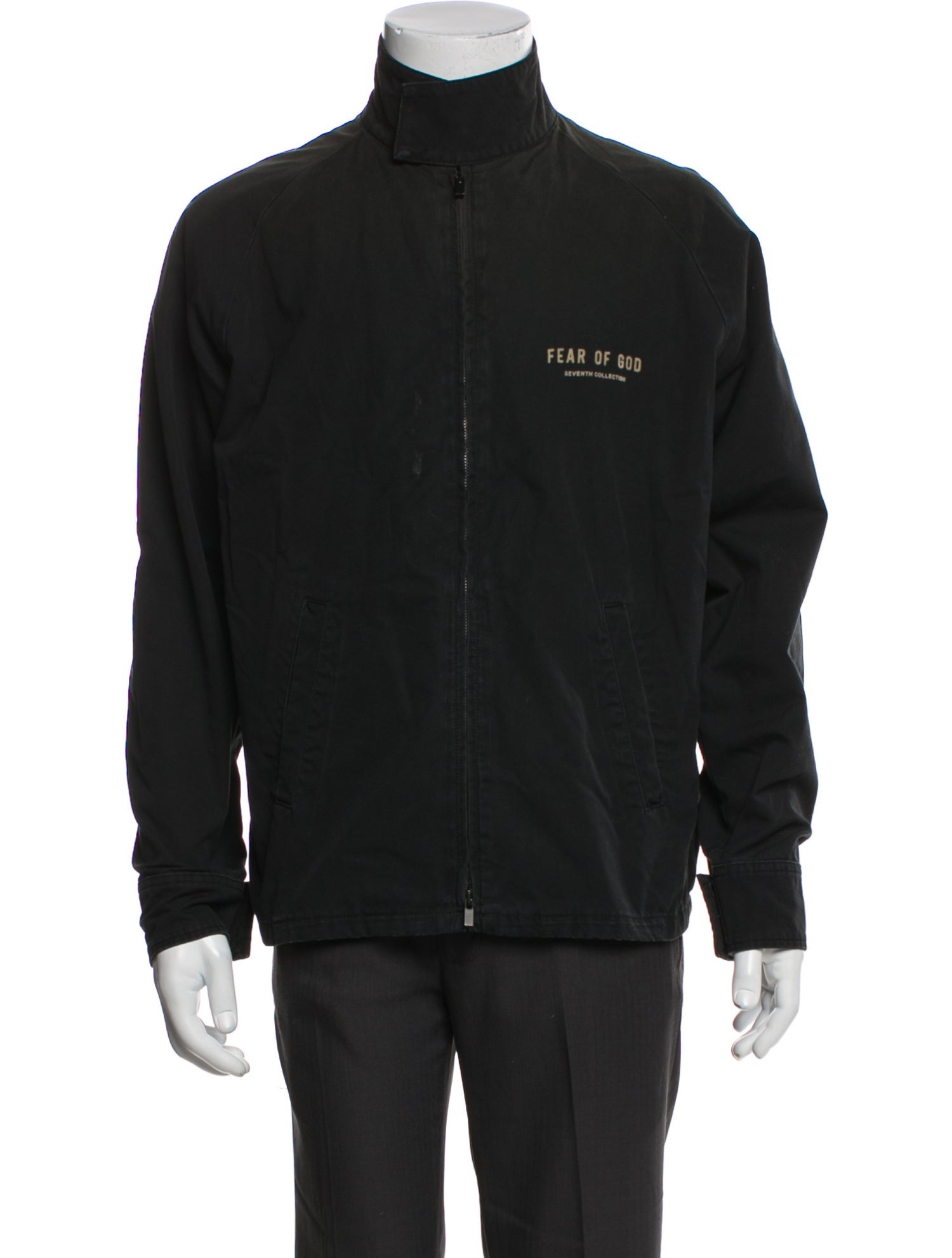 Fear Of God Seventh Collection Track Graphic Print Windbreaker