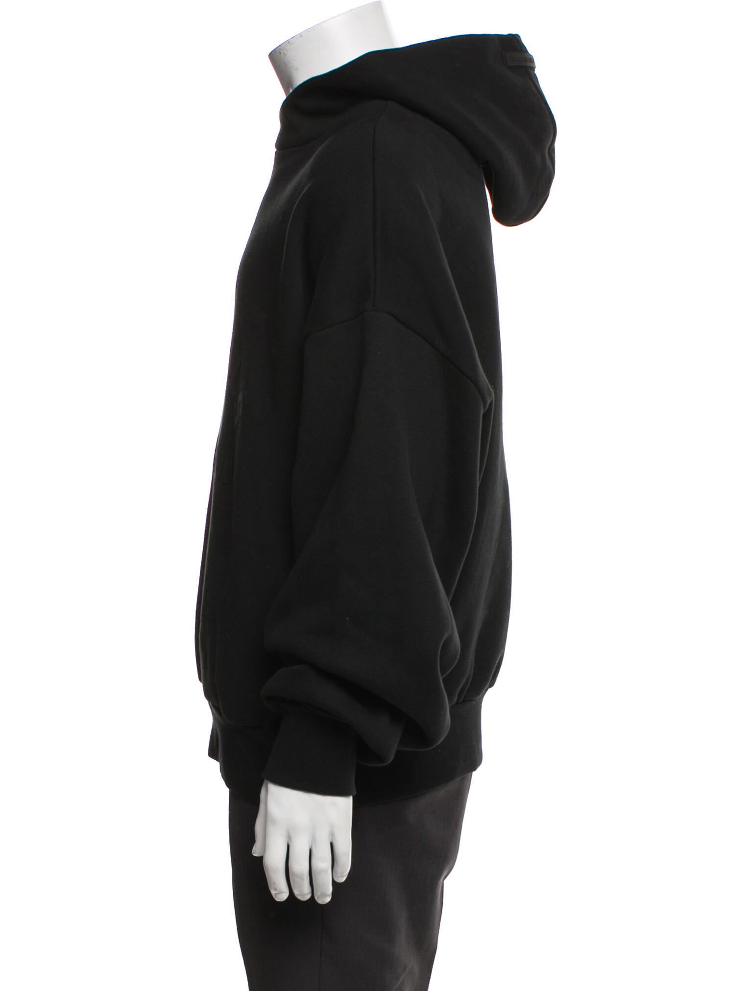 Essentials - Fear of God Graphic Print Mock Neck Hoodie