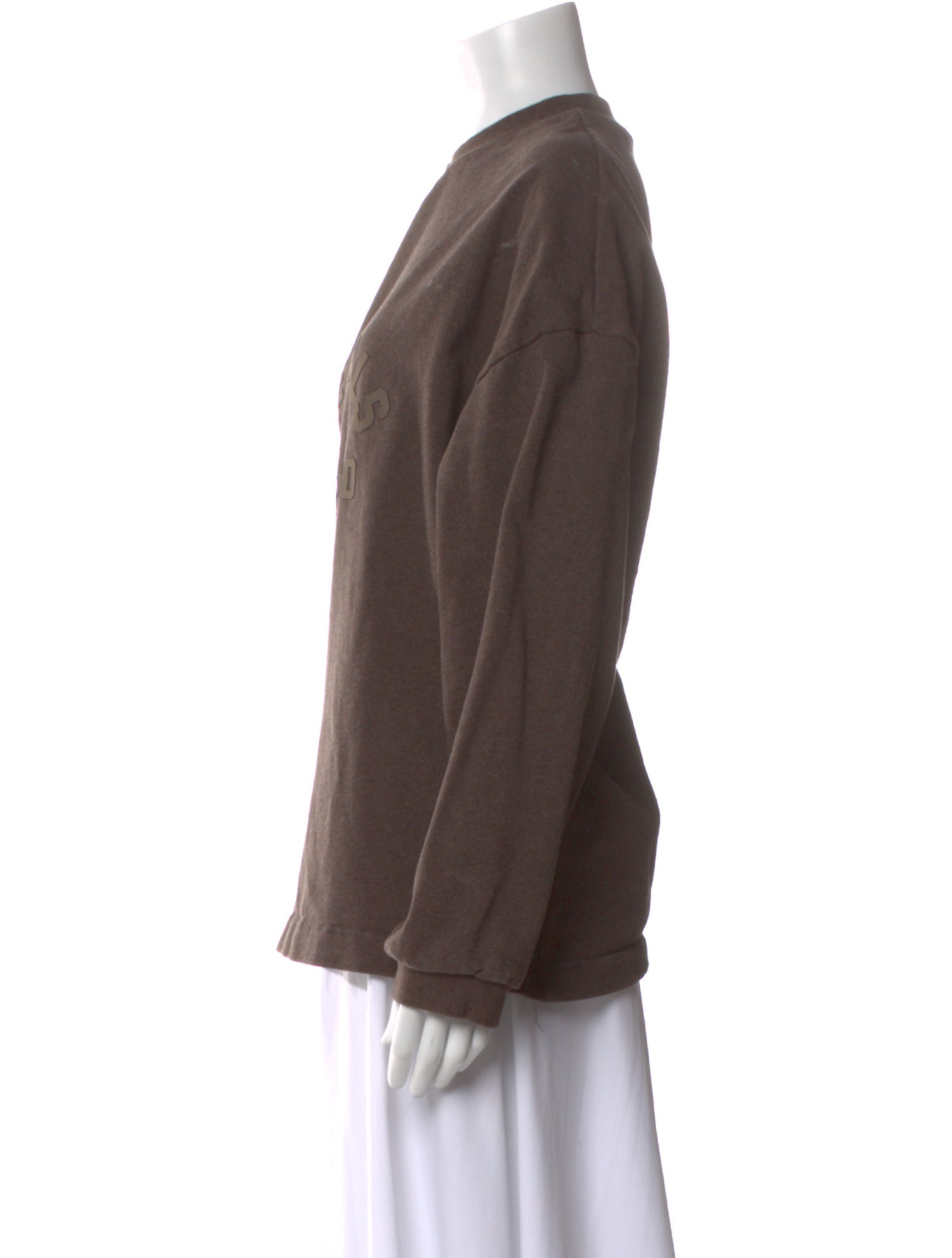 Essentials - Fear of God Graphic Print Crew Neck Henley