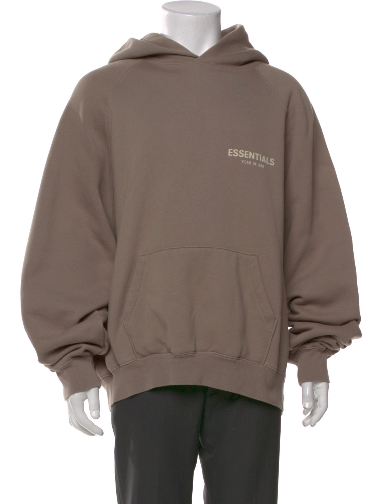 Essentials - Fear of God Logo Graphic Print Hoodie
