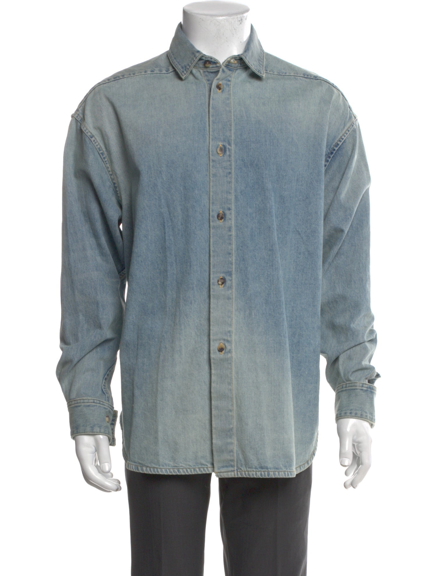 Fear Of God Eternal Long Sleeve Denim Shirt