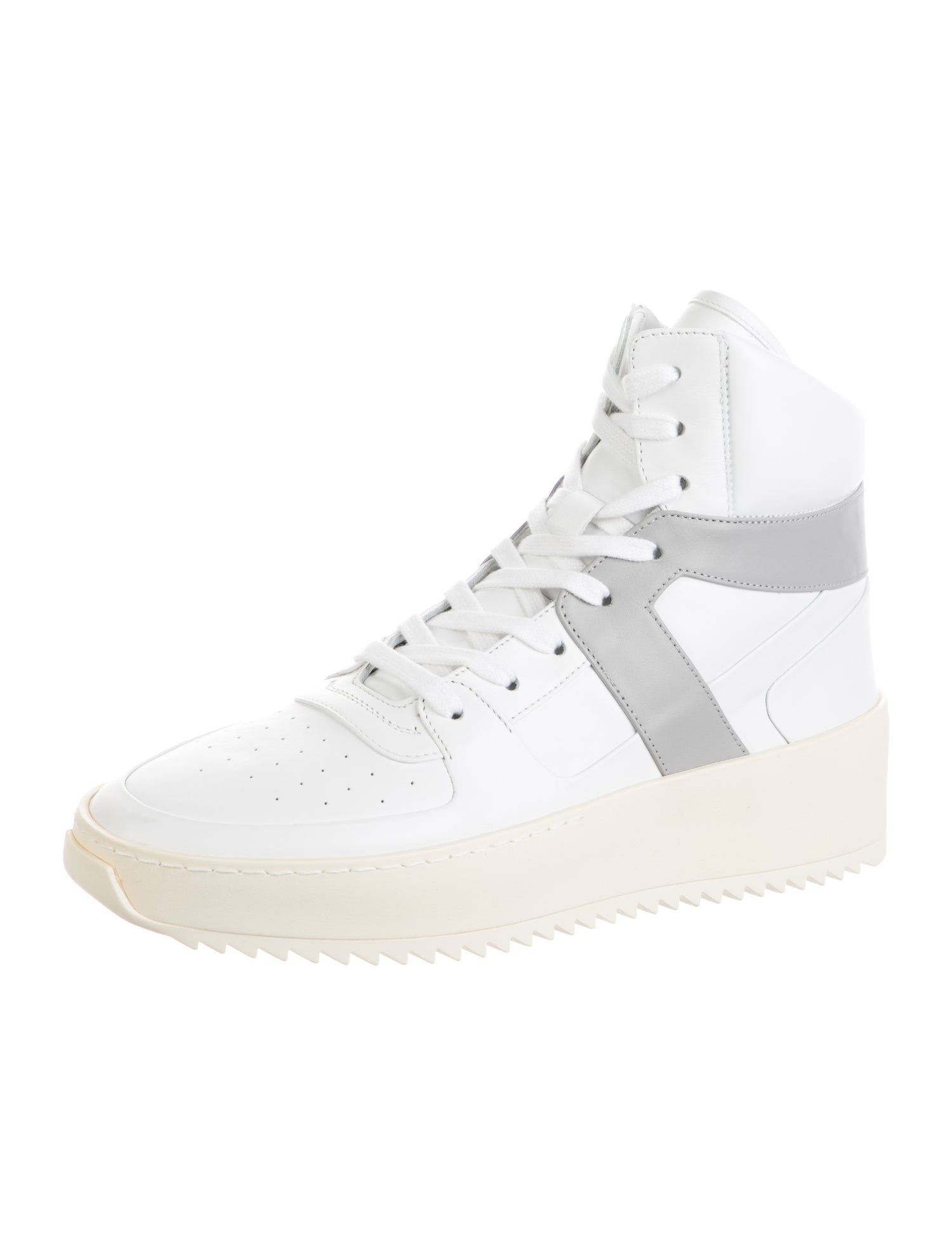 Fear Of God Leather Colorblock Pattern Sneakers w/ Tags