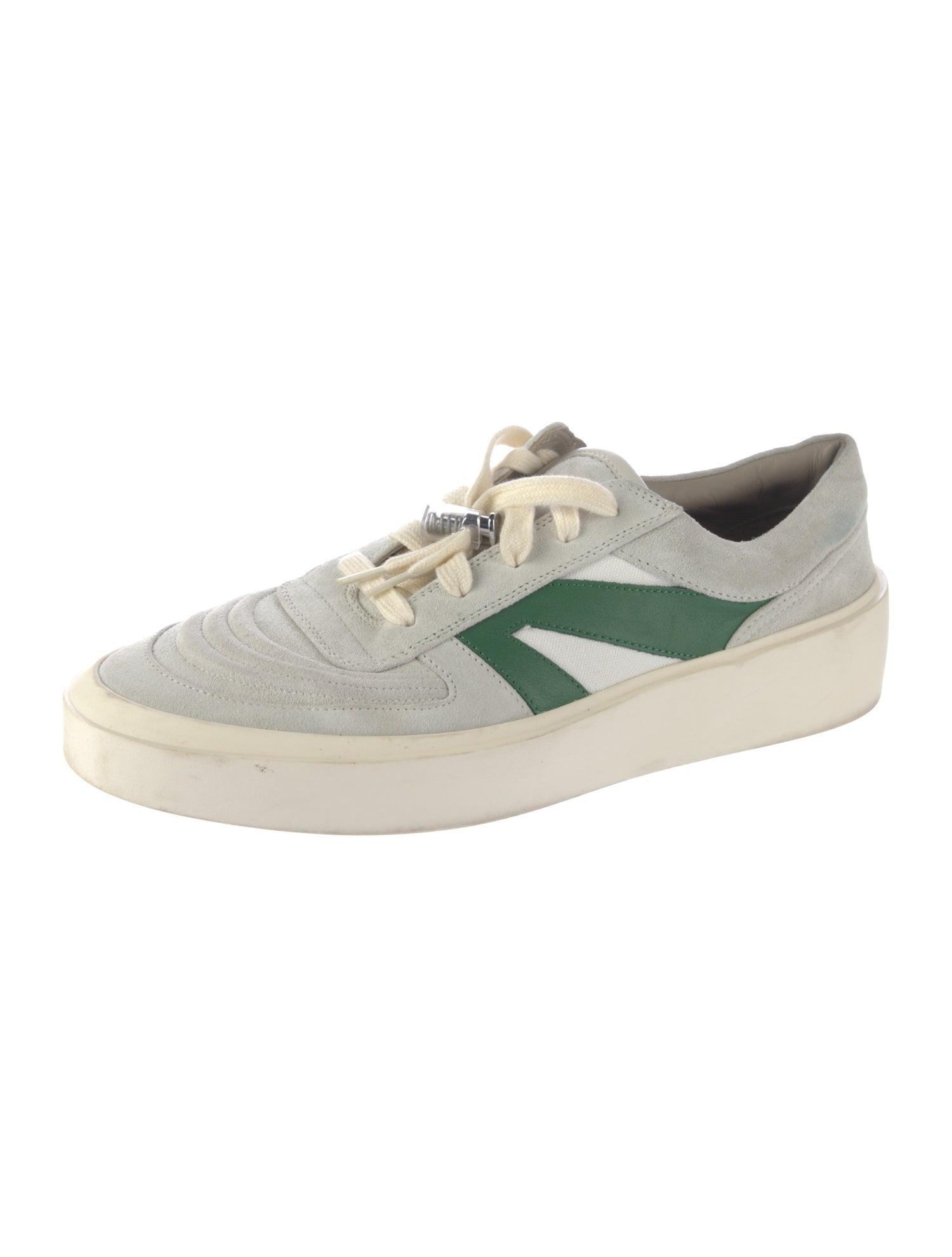 Fear Of God Suede Colorblock Pattern Sneakers