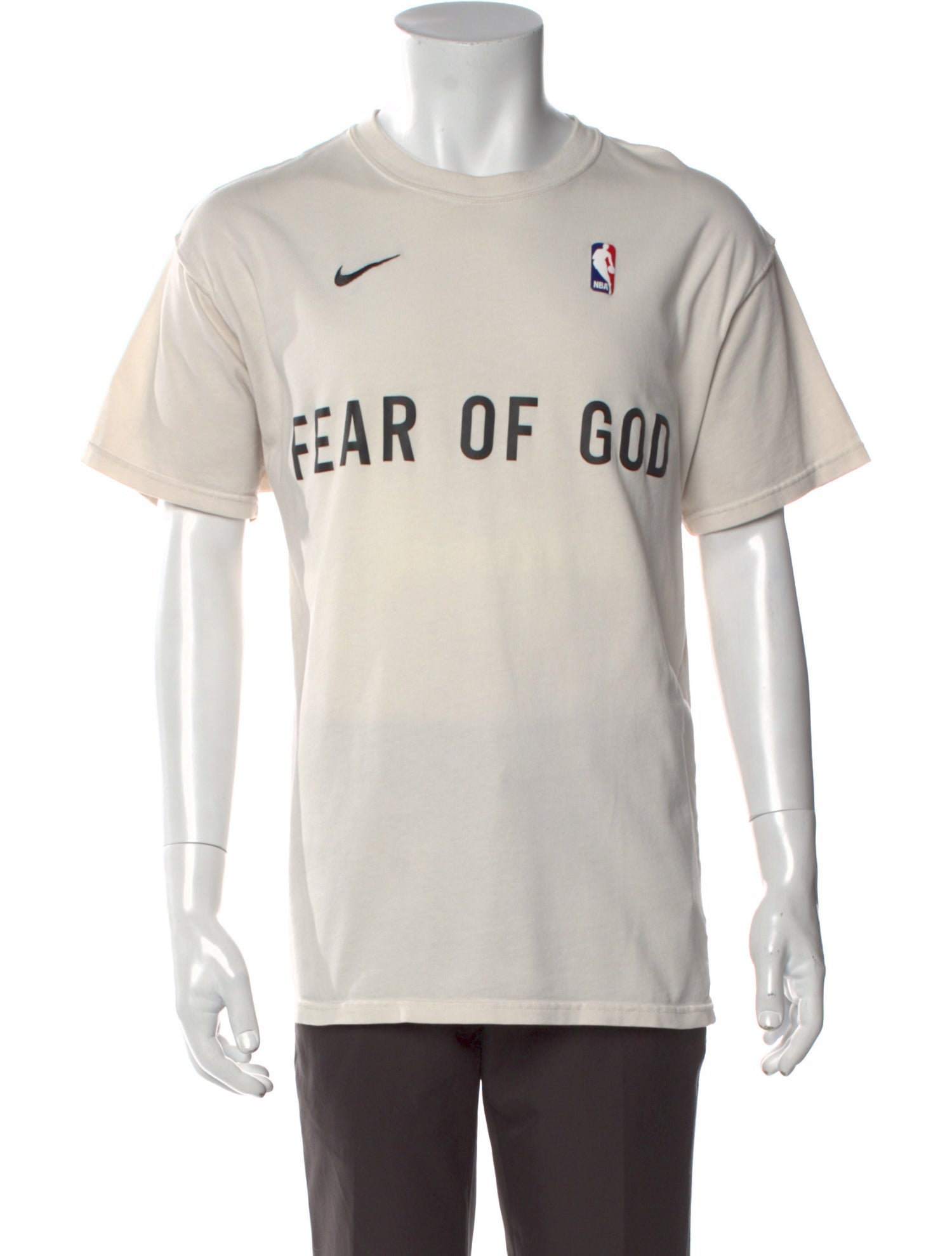 Fear of God x Nike Graphic Print Crew Neck T-Shirt